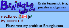 Brain teasers, riddles and trivia