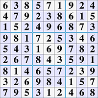 Sudoku Sample Solution