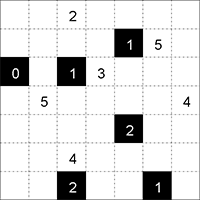 Tatebo-Yokobo Sample Puzzle
