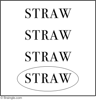 Which Straw?